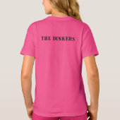 T-shirt Dinker Thinker Personnalisé Funny Pickleball (Dos)