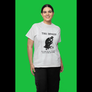 T-shirt Dinker Thinker Personnalisé Funny Pickleball