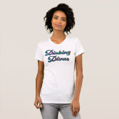 T-shirt Dinking Divas Pickleball Doubles (Devant entier)