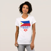 T-shirt DINKS PLUS SUCRÉS QUE BIBINGKA Philippines Pickleb (Devant entier)
