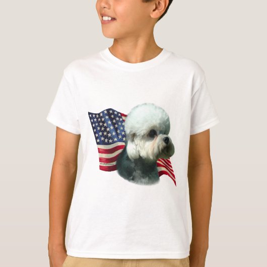 T-shirt Dinmont Terrier (Devant)
