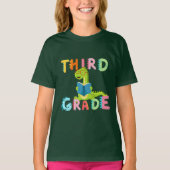 T-shirt Dino 3ème GRADE Escadron élève école (Devant)