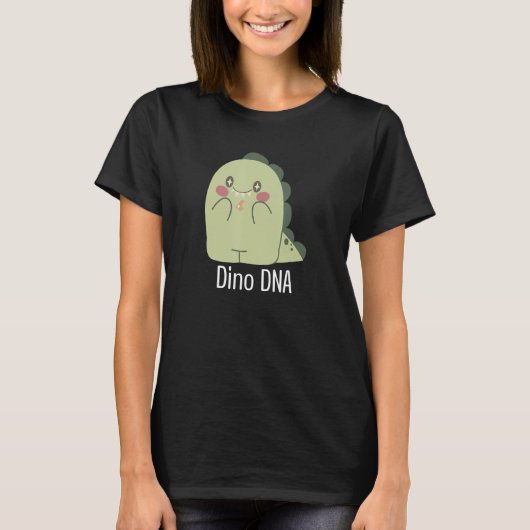 T-shirt Dino ADN Dinosaure animal (Devant)