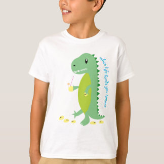 T-shirt Dino avec ses citrons