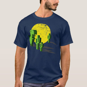 T-shirt Dino chrome pas de connexion Internet