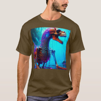 T-shirt Dino Dawn Brossé Réveillements paléontologiques TS