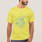 T-shirt Dino Dig 2025 Teal Print (Devant)