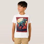 T-shirt Dino Disguise : Rôlez avec style! (Devant entier)