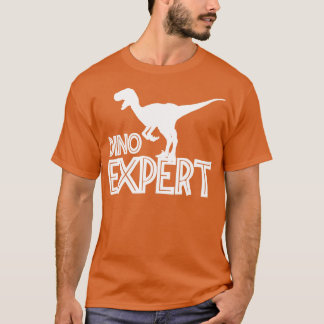 T-shirt Dino Expert Pour Dinosaur Lover