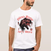 T-shirt Dino fêter plus (Devant)