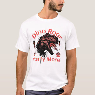 T-shirt Dino fêter plus