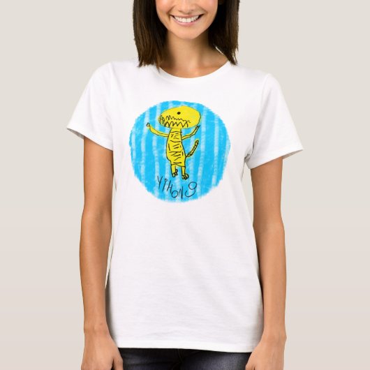 T-shirt Dino Jaune Dino Tee (Devant)
