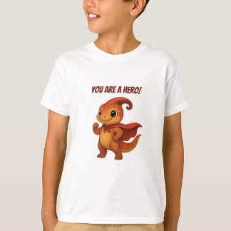 T-shirt Dino Kammli Superhero « You are a Hero » T‑Shirt
