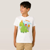 T-shirt DINO Kids' Hanes TAGLESS® (Devant entier)