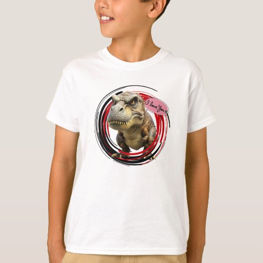 T-shirt Dino Love (Devant)