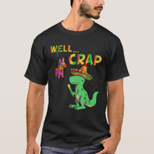 T-shirt Dino Pinata Funny Cinco De Mayo T Rex Sombrero Mex