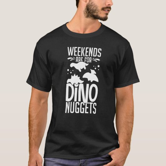 T-shirt Dino Poulet Nugget Dinosaur Nugs Veggie 1 (Devant)