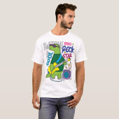 T-shirt dino rock star (Devant entier)