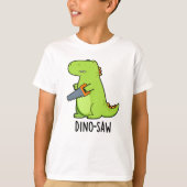 T-shirt Dino-scie Funny Dinosaur Tool Pun (Devant)