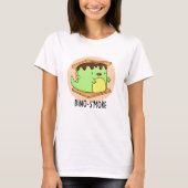 T-shirt Dino-smore Dinosaure Dinosaure Smore Pun (Devant)