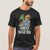 T-shirt Dino Squad Future Paléontologue Fossil Dinosaur (Devant)