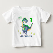 T-shirt Dino T-shirt Dinosaur T-shirt Dino (Devant)