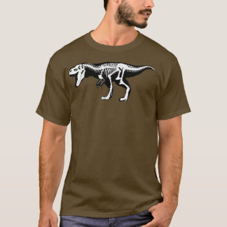 T-shirt Dino Women, Dinosaur Skeleton T