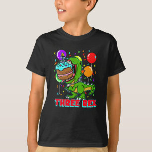 T-shirt Dinofan de 3 ans