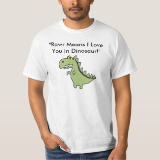 T-shirt Dinos, "moyens de Rawr je t'aime dans Dinosa…