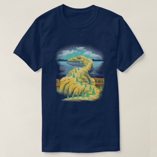 T-shirt Dinosaur (Design devant)