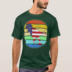 T-shirt dinosaur 4th of July