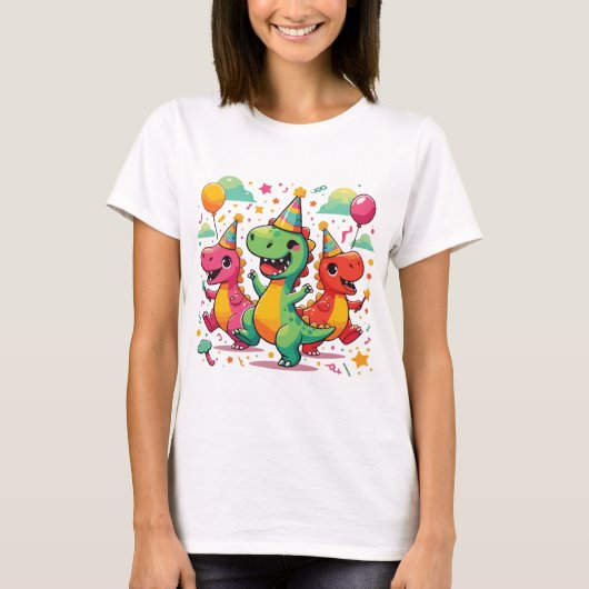 T-shirt Dinosaur bébé (Devant)