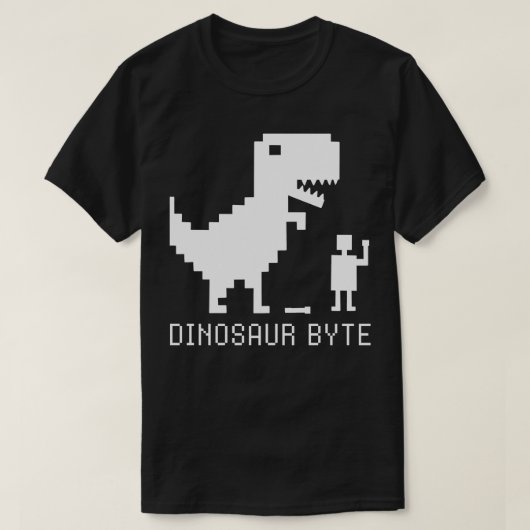 T-shirt Dinosaur Byte (Design devant)