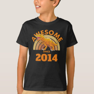 T-shirt Dinosaur cadeau d'anniversaire heureux pour les en