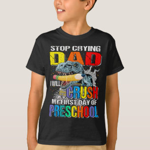 T-shirt Dinosaur Camion Monster préscolaire