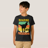T-shirt DINOSAUR cool - ROARING DANS LE PRESCHOOL (Devant entier)