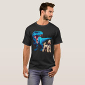 T-shirt Dinosaur Dinosaur Cockapoo Amoureux des chiens de  (Devant entier)