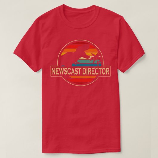 T-shirt Dinosaur, Directeur du journal (Design devant)