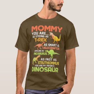 T-shirt Dinosaur drôle Maman Style désespéré Mères Jour Gi
