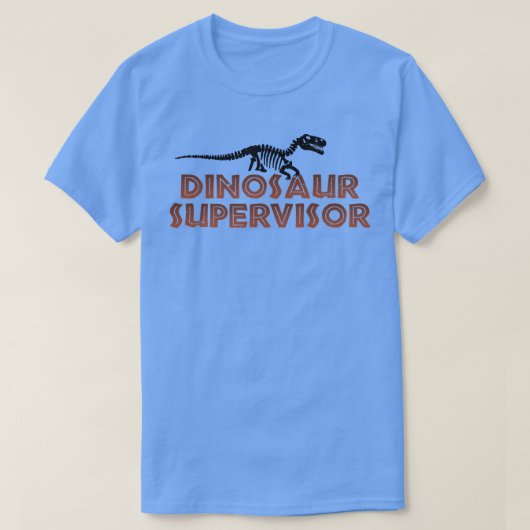 T-shirt Dinosaur expert Dinosaur conception de squelette d (Design devant)