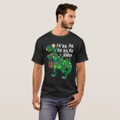 T-shirt Dinosaur Fa Ra Rawr Rawr Dinosaur T Rex Christm (Devant entier)