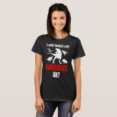 T-shirt Dinosaur  I Love Dinosaurs Roaring Rex Dino (Devant entier)