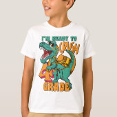 T-shirt Dinosaur I’m Ready to Crush 4th Grade (Devant)