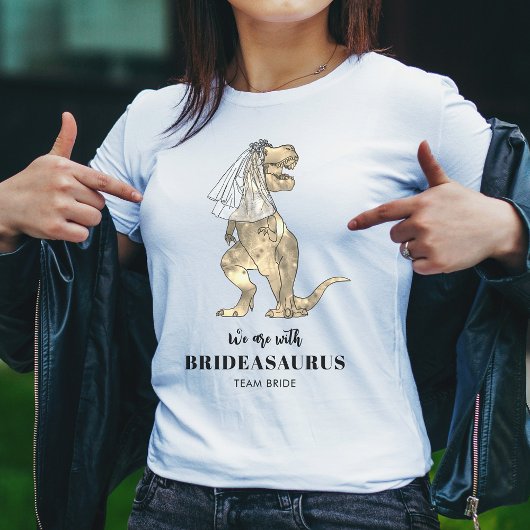 T-shirt Dinosaur Mariage à thème Bachelorette