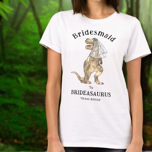 T-shirt Dinosaur Mariage Fun Bachelorette