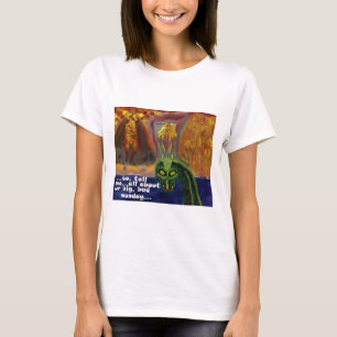 T-shirt Dinosaur Me Parle De Notre Gros Mauvais Lundi Drôl