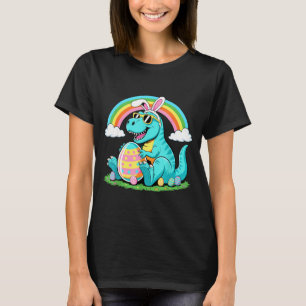 T-shirt Dinosaur mignon Lapin Oeuf Joyeux Eastrawr T Rex G