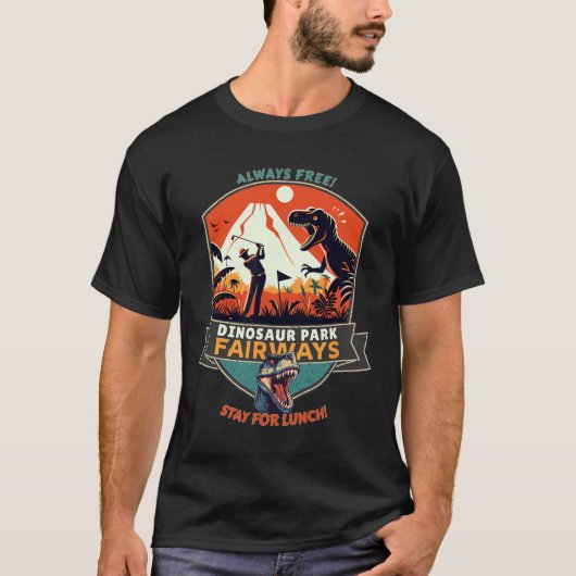 T-shirt Dinosaur Park Fairways (Devant)