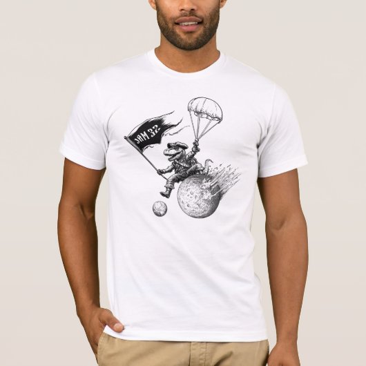 T-shirt Dinosaur Pirates Meteor Bingo (Devant)