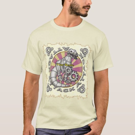 T-shirt Dinosaur Robot (Devant)